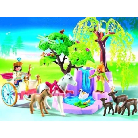 Klocki Playmobil Księżniczka i Książę z Rydwanem